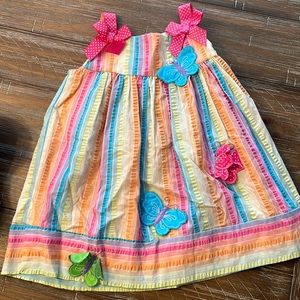 Rare too! 2T butterfly dress